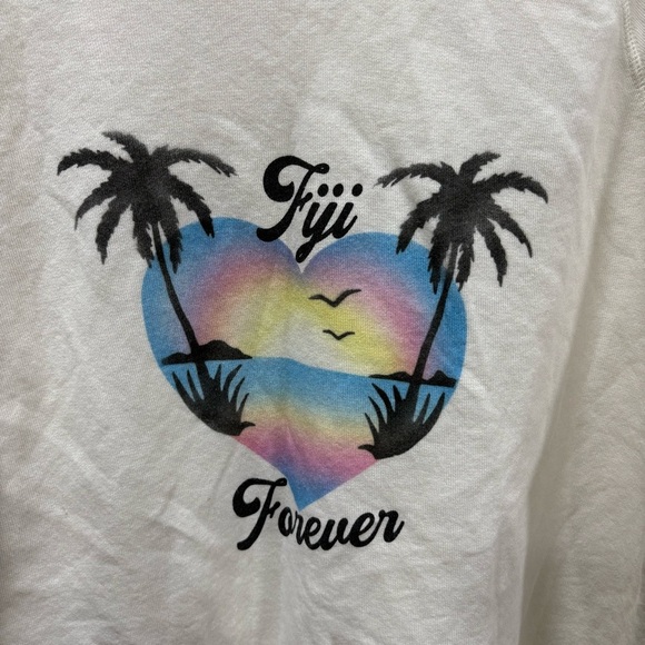 NWOT Wildfox Fiji Forever pullover sweatshirt - Picture 4 of 6
